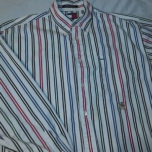Vtg Tommy Hilfiger Button down
